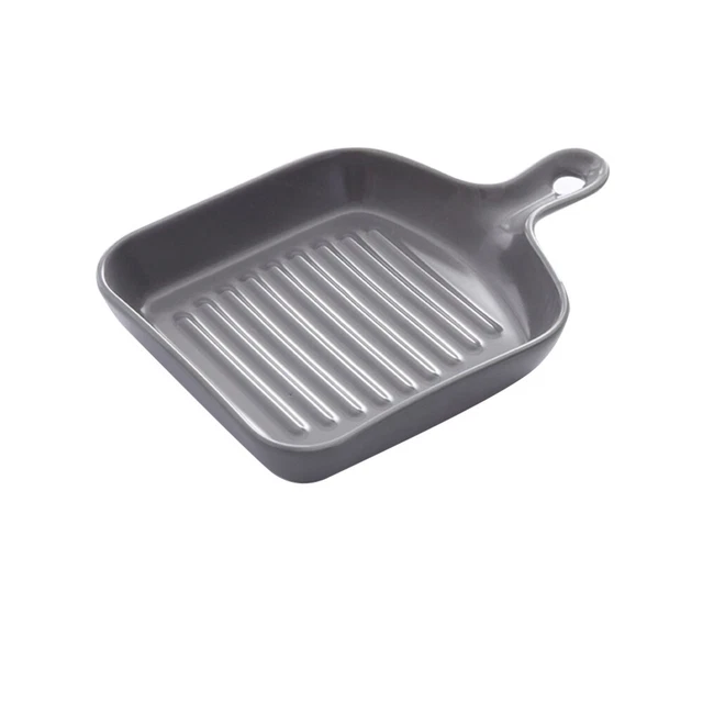Square Grill Plate bandeja seca recubrimiento antiadherente Household