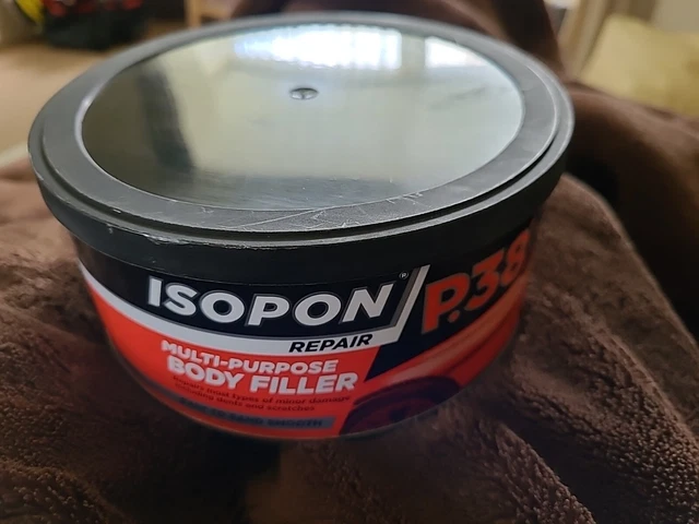600 ml U-POL ISOPON P38 Riempitivo carrozzeria in metallo per auto per riparazione graffi denti