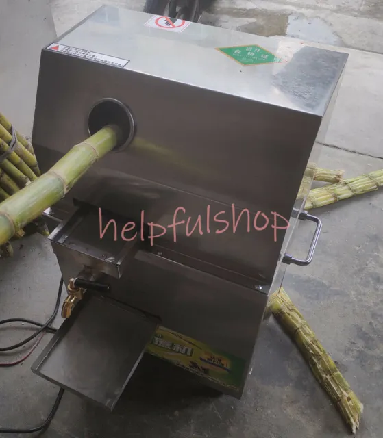 Automatic Electric 220V Sugar Cane Juicer Sugarcane Juice Press Machine