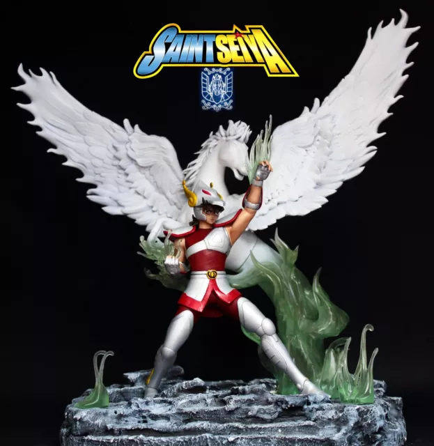 Saint Seiya Diorama Pegasus - Knight of Zodiac Action Figure - Statua di Pegasus