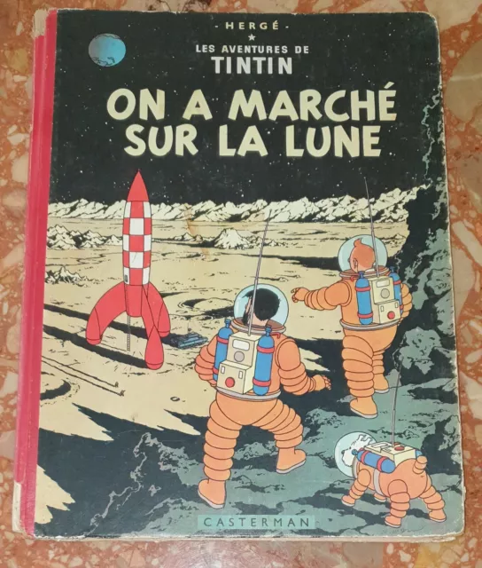 Les Aventures De Tintin, On A Marché Sur La Lune