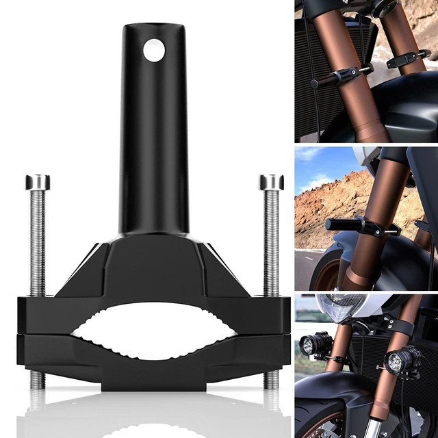 Support De Phare De Vélo Universel – Fixation Rapide Sans Outils, Stable, 10,3 X 5,2 Cm