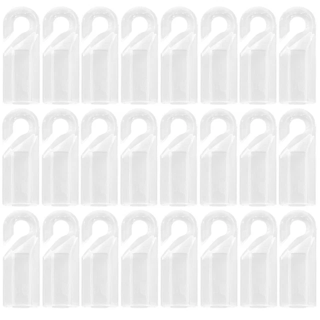 24 piezas punta de varilla vertical ciega punta gancho funda gancho magia