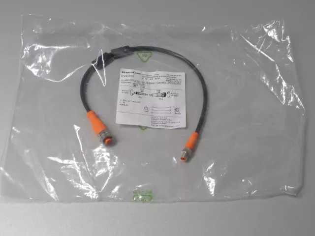 ifm electronic Verbindungsleitung M12-M8, 0,3m PUR-Kabel - EVC255