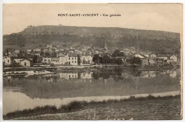 PONT SAINT VINCENT - Meurthe et Moselle - CPA 54 - vue generale
