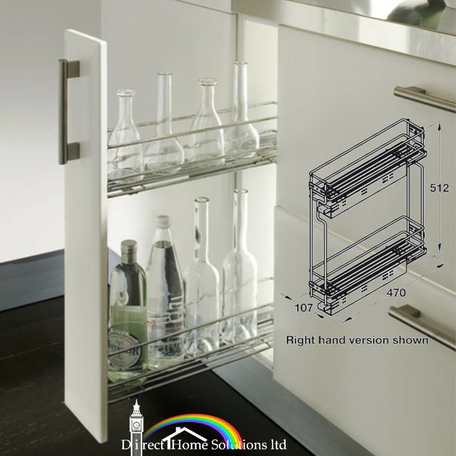 HAFELE TWO TIER Pull Out Storage Unit For 150mm Width Dynamic