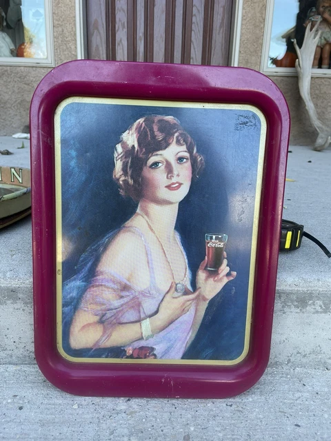 Vintage Coca Cola Tray Advertising Coca Cola