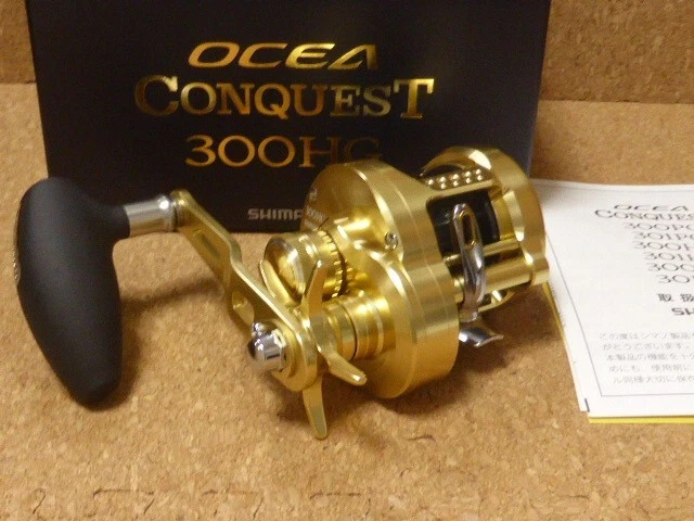 リール SHIMANO 22 OCEA CONQUEST 300PG Shimano 22 Ocea Conquest 300PG (right)
