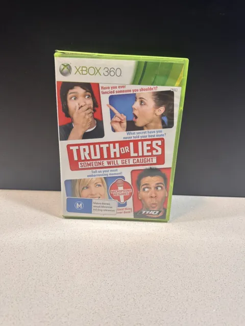 Truth or Lies Game + Mic - Xbox 360 -