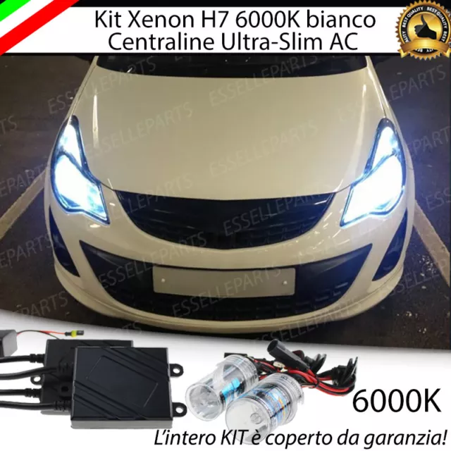 Kit Xenon Xeno H7 Ac 6000 K 35W Specifico Per Opel Corsa D Restyling No Error