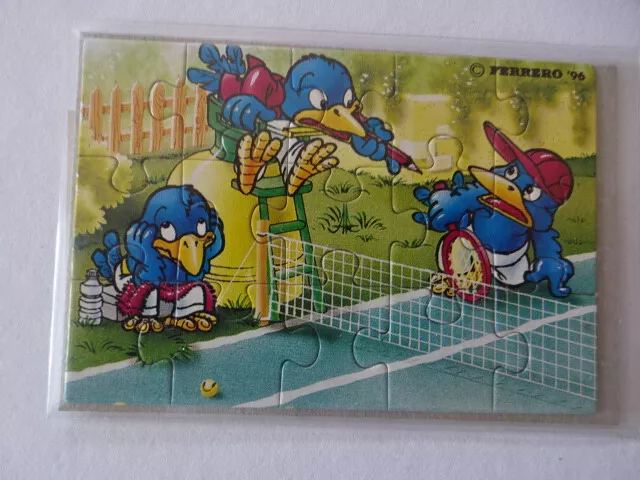Ü EI Ferrero Puzzle / 1996 - Bingo Birds Puzzle / Oben Links + BPZ