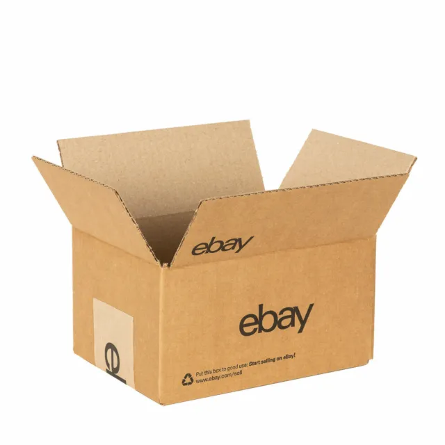 8" x 6" x 4" Boxes – 100 ct - Black eBay Corrugated Cardboard Packing Shipping