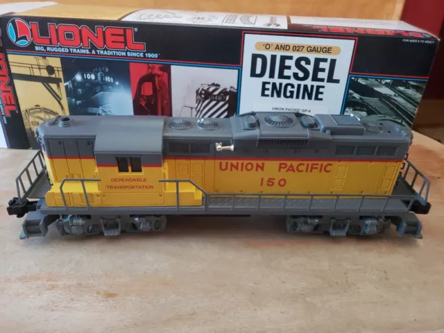 Lionel O/O-27 6-18817 Union Pacific GP-9 Diesel Engine Locomotive EXC in Box