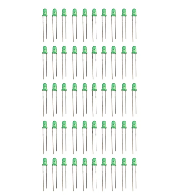 120 pz luci a diodo LED 3 mm kit abbinato confezione lampadina lampade elettronica Co