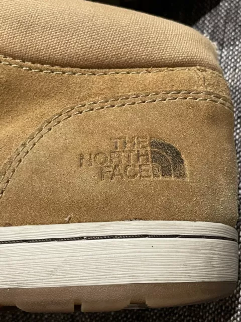 THE NORTH FACE mens shoes suede lace up tan size 9.5 $23.50 - PicClick