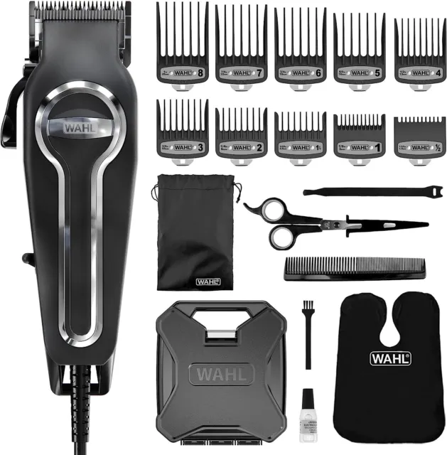 Wahl Elite Pro Corded Hair Clippers Trimmer Grooming Set 0.8 - 25mm WM80106-0410
