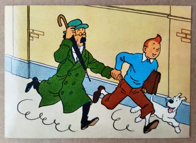 Hergé --- Les Aventures De Tintin. Carte Postale Yvon (4) --- 1967