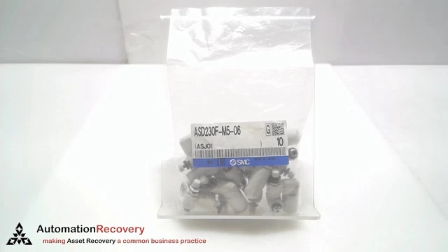Smc Asd230F-M5-06 - Pack Of 10, Asd Dual-Speed Controller, New #309698