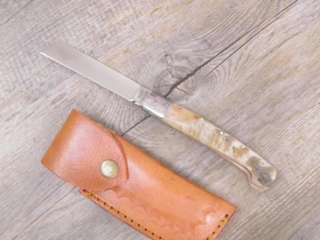 KNIFE COLTELLO  23 CM SARDEGNA SARDO GALLURESA LAMETTA MANICO corno di muflone