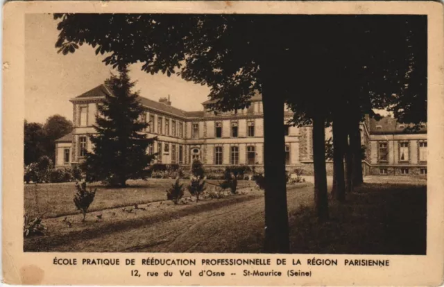 CPA École Pratique de Reéducation 12 rue du Val d'Osne St-MAURICE (145705)