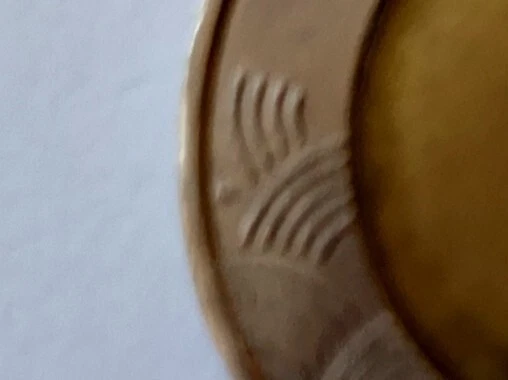 5 Litai Lithuania 1999 Rare defekt "Rooster"!!