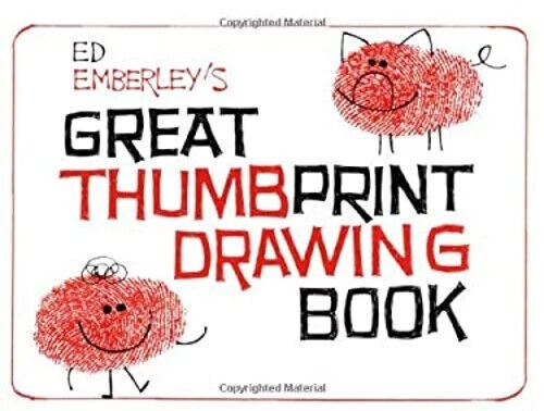 Ed Emberley's Great Thumbprint Drawing Book Paperback Edward R. E