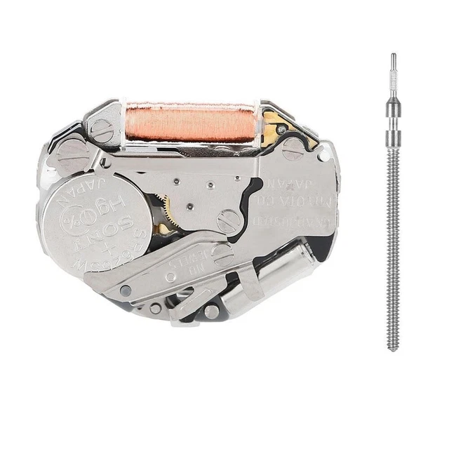 Mécanique Mouvement Réparation Remplacer Argent Accessoire Batterie Inclus
