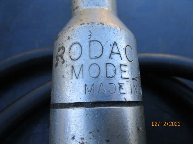 Vintage RODAC 5100 PNEUMATIC 3/8" AIR RATCHET USED 2
