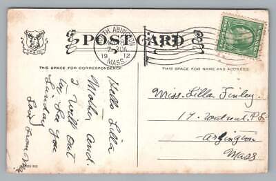 "Just Received Your Letter NORTH ABINGTON Massachusetts" Antique Nathan Collier 2