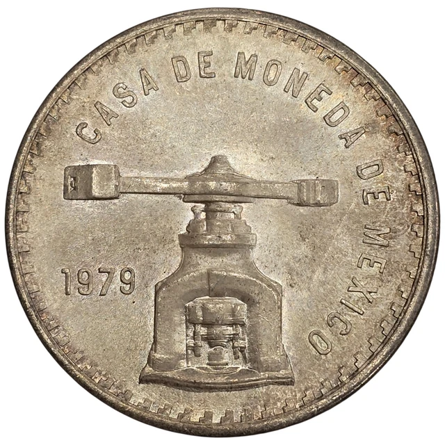 MEXICO. 1 ONZA De Plata. Casa De Moneda De Mexico. 1979. EUR 129