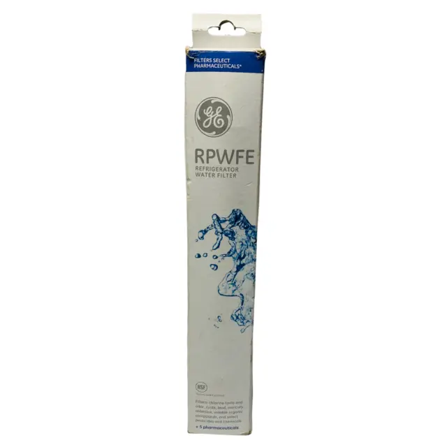 OEM Genuine GE RPWFE Refrigerator Water Filter - New Sealed - Free Shipping! USA