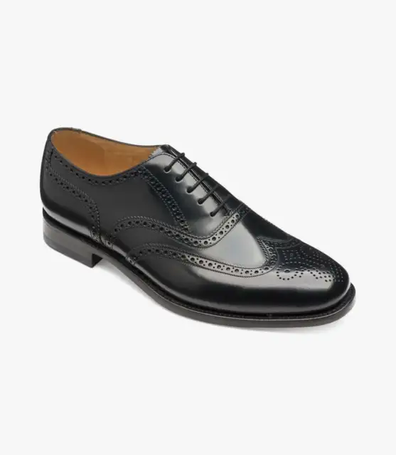 Loake 202B Black shoes G Fit Leather Sole Professional Collection Now £149