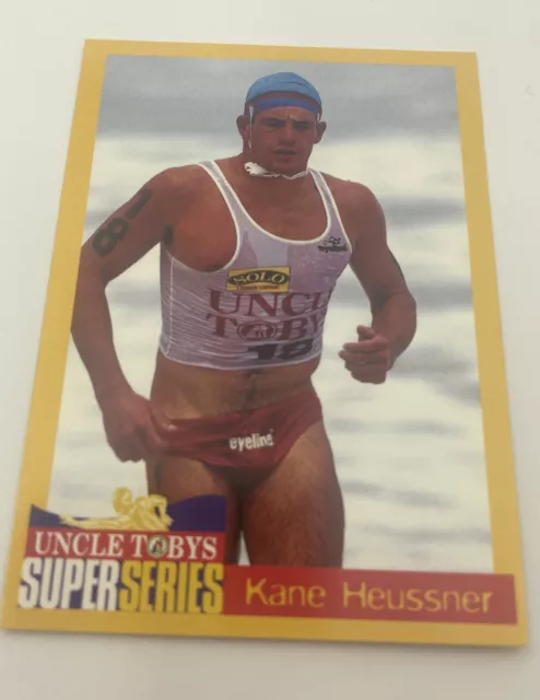 Uncle Tobys Superseries Iron Man Kane Heussner Collector Cards No. Z3687