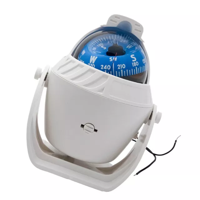 AU Pivoting Sea Marine Compass with Mount for Boat Caravan Truck Car Navigation