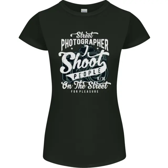 Street Photographer Photography Funny Womens Petite Cut T-Shirt