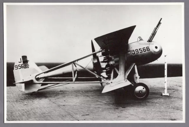 Vickers Type 161 Cow Gun Fighter F.29/27 Large Vintage Photo