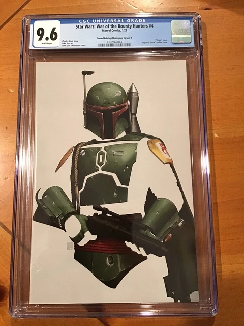 Star Wars War of the Bounty Hunters #4 Boba Fett Negative Space JTC 2nd CGC 9.6