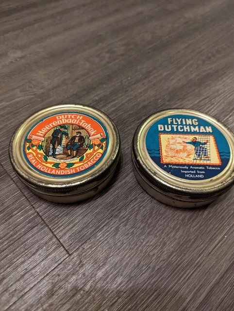 VINTAGE DUTCH HEERENBAAI-TABAK And Flying Dutchman Hollandish Tobacco