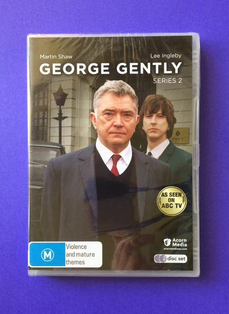 GEORGE GENTLY Series 2 ~ Martin Shaw, Lee Ingleby  (2008) DVD