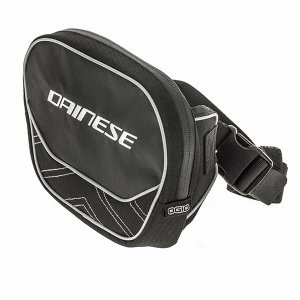 Dainese Ogio Motorcycle Waist Bum Bag - Black