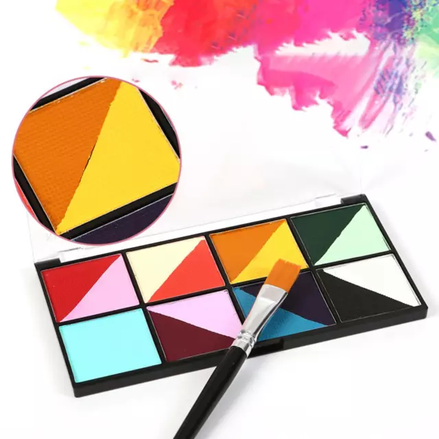 Palette de maquillage pour le corps, peinture pour le visage, pigments de