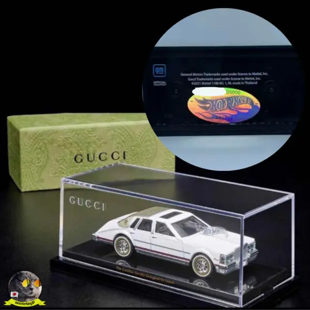 Gucci Hot Wheels Cadillac Seville Limited to 5000 units worldwide Mini Car