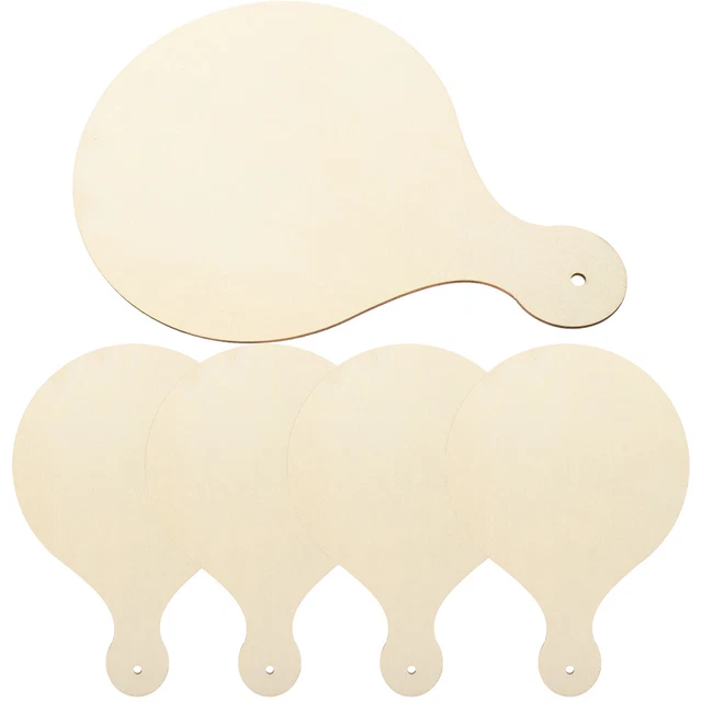 5 piezas tabla de cortar de madera tabla de servir cocina pequeña tabla de cortar madera en blanco
