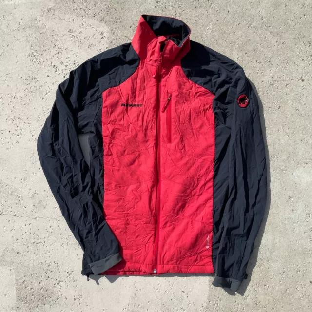 MAMMUT FORAKER ADVANCED Insulated Jacket Hybrid Pretext Microlight Red Outdoor S 18.95 PicClick UK