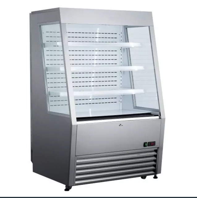36” open air refrigerator grab n go Cooler Sandwich Air Curtain Merchandiser New