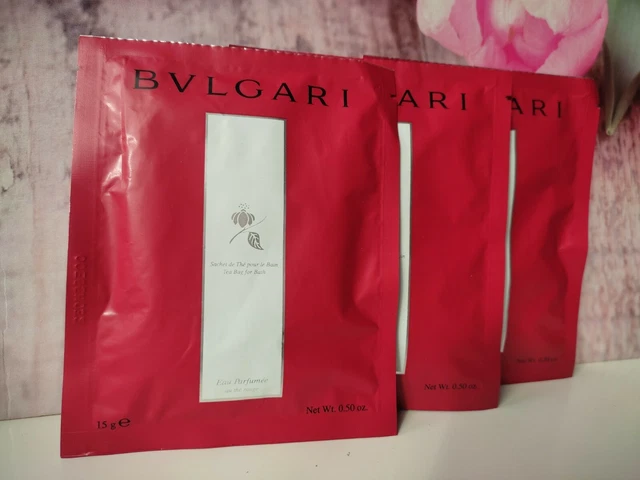 Bvlgari tea bag deals for bath