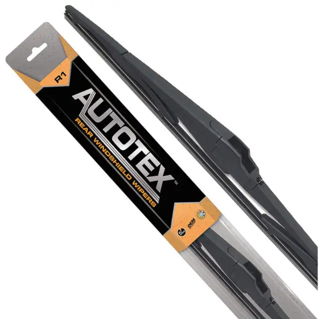 AUTOTEX R1-16 Wiper Blade,Rear,Metal,Rubber,16 In.