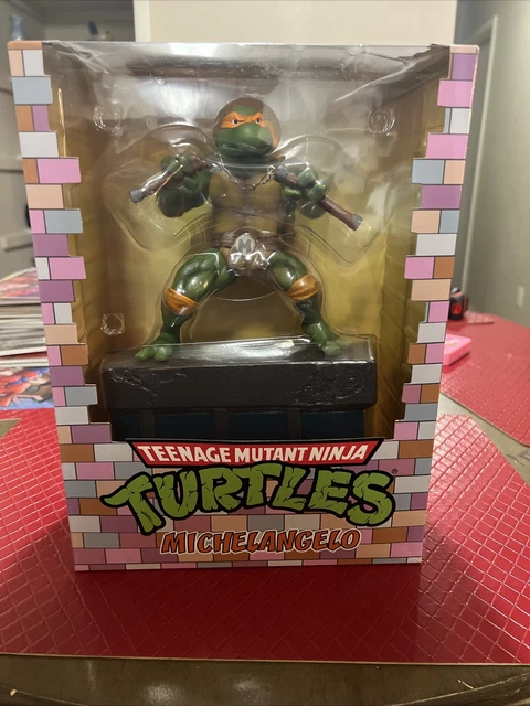 Teenage Mutant Ninja Turtles TMNT Michelangelo 1:8 Scale Figure Premium Statue