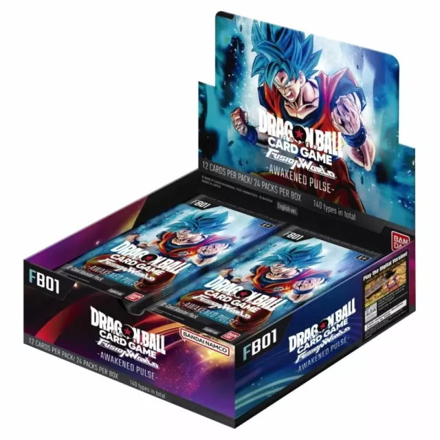 Dragon Ball Card Game Fusion World  Awakened Pulse FB01 Booster Box