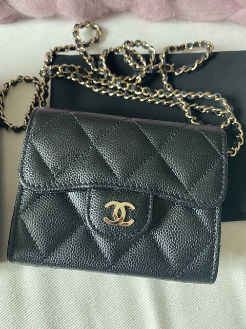 Chanel Mini Pochette, schwarz, neu!